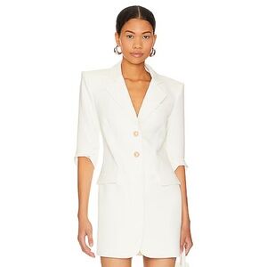 Generation Love White Blazer Dress - Courthouse Wedding Dress